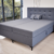 Altivo Boxspring Franciaágy (Sötétszürke) modern