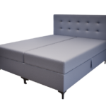 Altivo Boxspring Franciaágy (Sötétszürke) modern