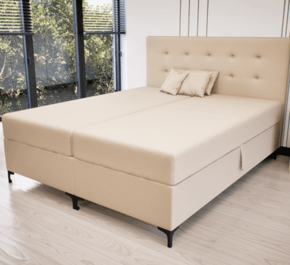 Altivo Boxspring Franciaágy (Bézs) modern