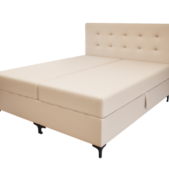 Altivo Boxspring Franciaágy (Bézs) modern
