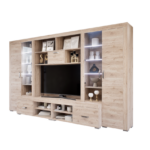 Luxara II. szekrénysor (Fehér Tölgy) modern