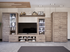 Luxara I. szekrénysor (Gotland) 2 ajtós ruhás elemmel modern