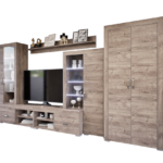 Luxara I. szekrénysor (Gotland) 2 ajtós ruhás elemmel modern