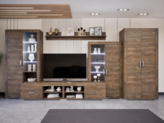 Luxara I. szekrénysor (Bolzánó) 2 ajtós ruhás elemmel modern