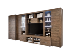 Luxara II. szekrénysor (Bolzánó) 2 ajtós ruhás elemmel modern