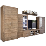 Luxara III. szekrénysor (Bolzánó) 2 ajtós ruhás elemmel modern