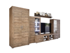Luxara III. szekrénysor (Bolzánó) 2 ajtós ruhás elemmel modern