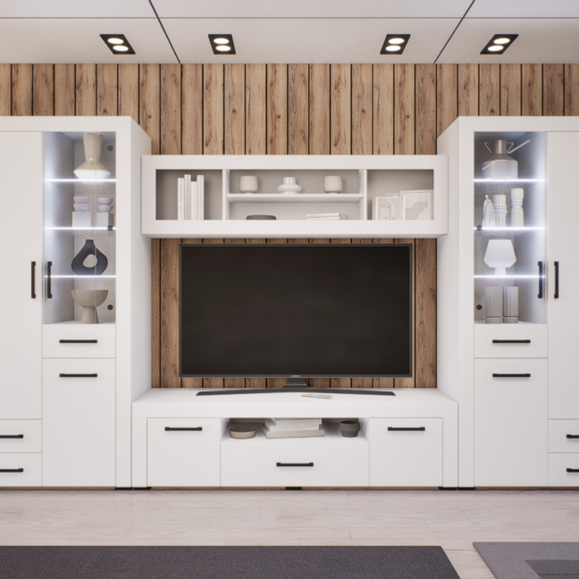 Altis szekrénysor (Fehér) modern