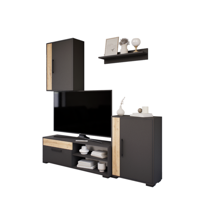 Levora szekrénysor (Antracit-Artisan) modern