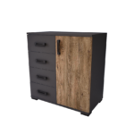 Madera Komód (Antracit-Bolzánó) modern