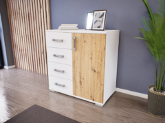 Madera Komód (Fehér-Artisan) modern