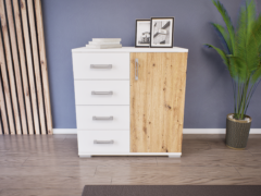 Madera Komód (Fehér-Artisan) modern