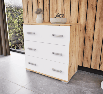 Vivaro Komód (Artisan-Fehér) modern
