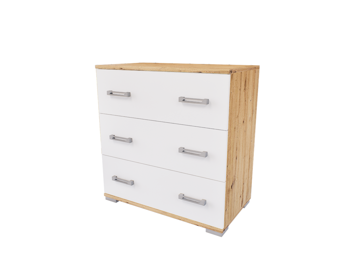 Vivaro Komód (Artisan-Fehér) modern