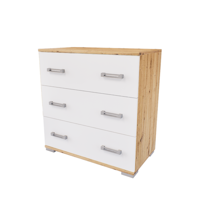Vivaro Komód (Artisan-Fehér) modern
