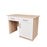 Nexor íróasztal (Sonoma-Fehér) modern