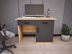 Nexor íróasztal (Artisan-Antracit) modern
