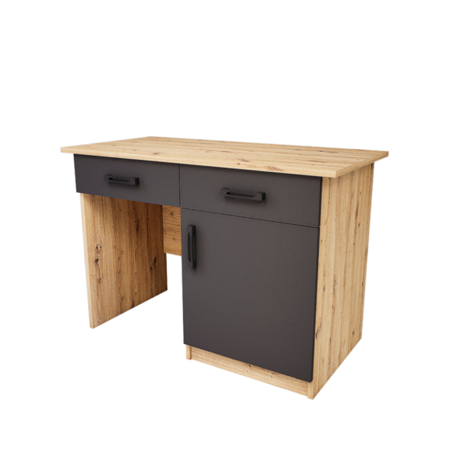 Nexor íróasztal (Artisan-Antracit) modern