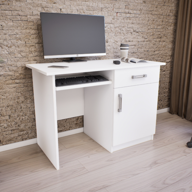 Typora íróasztal (Fehér) modern
