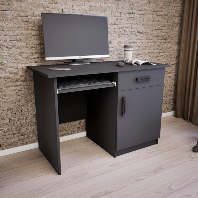 Typora íróasztal (Antracit) modern