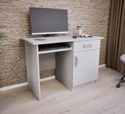 Typora íróasztal (Láva szürke) modern