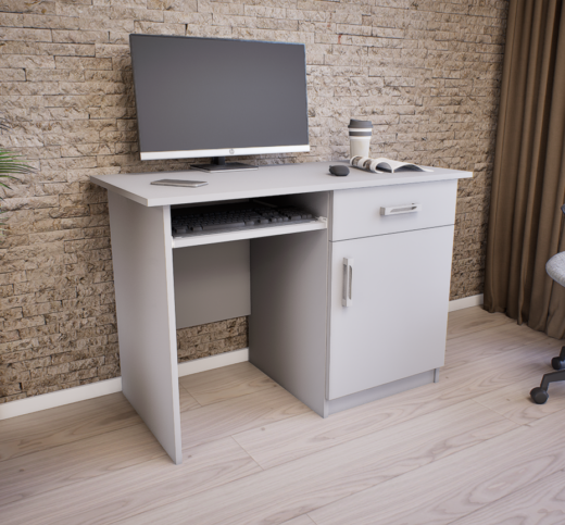Typora íróasztal (Láva szürke) modern