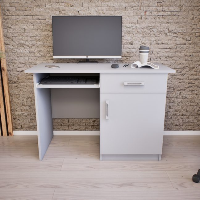 Typora íróasztal (Láva szürke) modern