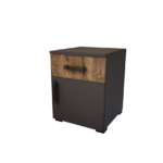 Lunera Éjjeliszekrény (Antracit-Bolzánó) modern