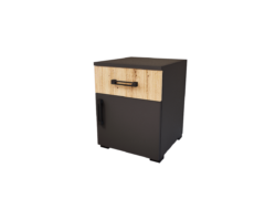 Lunera Éjjeliszekrény (Antracit-Artisan) modern