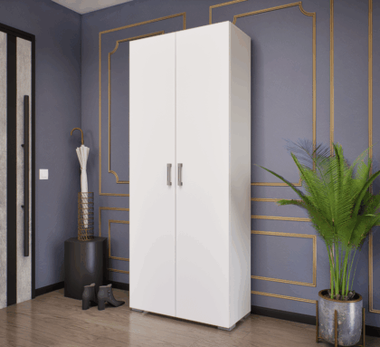 Piedra Cipősszekrény (Fehér) modern