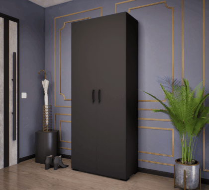Piedra Cipősszekrény (Antracit) modern