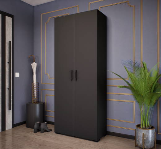 Piedra Cipősszekrény (Antracit) modern