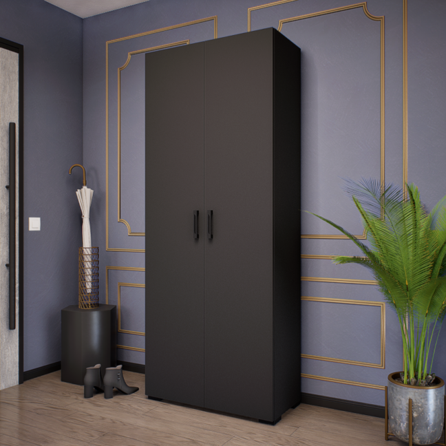 Piedra Cipősszekrény (Antracit) modern