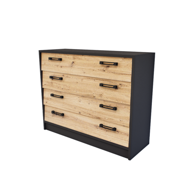 Stepira Cipősszekrény (Antracit-Artisan) modern