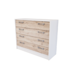 Stepira Cipősszekrény (Fehér-Fehér Tölgy) modern