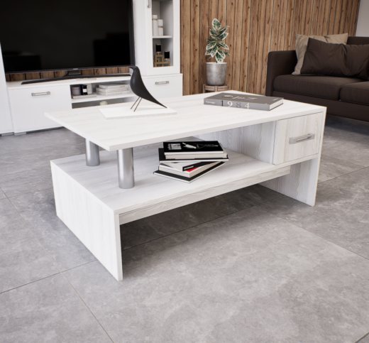 Mirova Dohányzóasztal (Hófehér kőris) modern