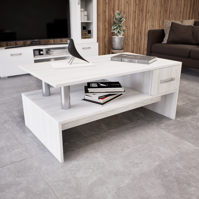 Mirova Dohányzóasztal (Hófehér kőris) modern