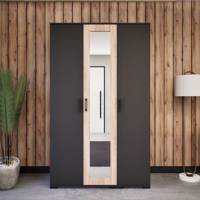Nuvira Gardrób (Antracit-Sonoma) modern