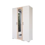 Nuvira Gardrób (Fehér-Sonoma) modern