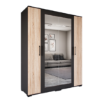 Solario Gardrób (Antracit-Sonoma) modern