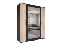 Solario Gardrób (Antracit-Sonoma) modern