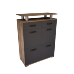 Renova Komód (Bolzánó-Antracit) modern