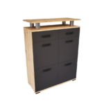 Renova Komód (Artisan-Antracit) modern