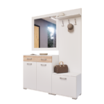 Venturo Előszoba Garnitúra (Fehér-Sonoma) modern