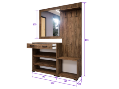 Venturo Előszoba Garnitúra (Bolzánó-Antracit) modern