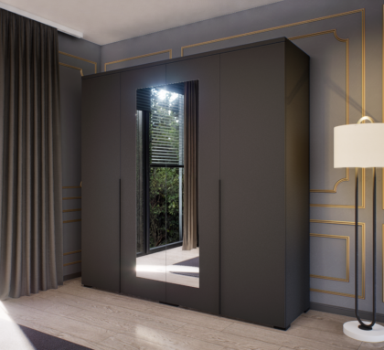 Arvento Gardrób (Antracit) modern