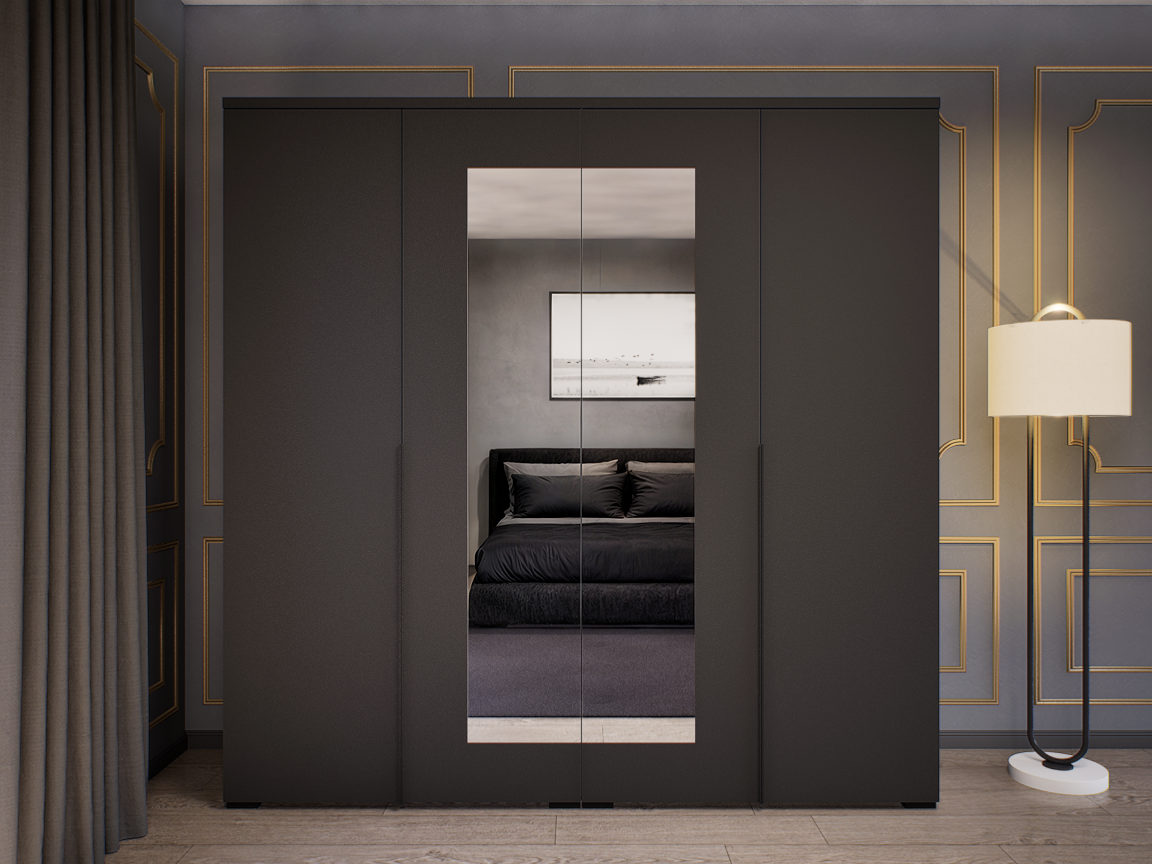Arvento Gardrób (Antracit) modern