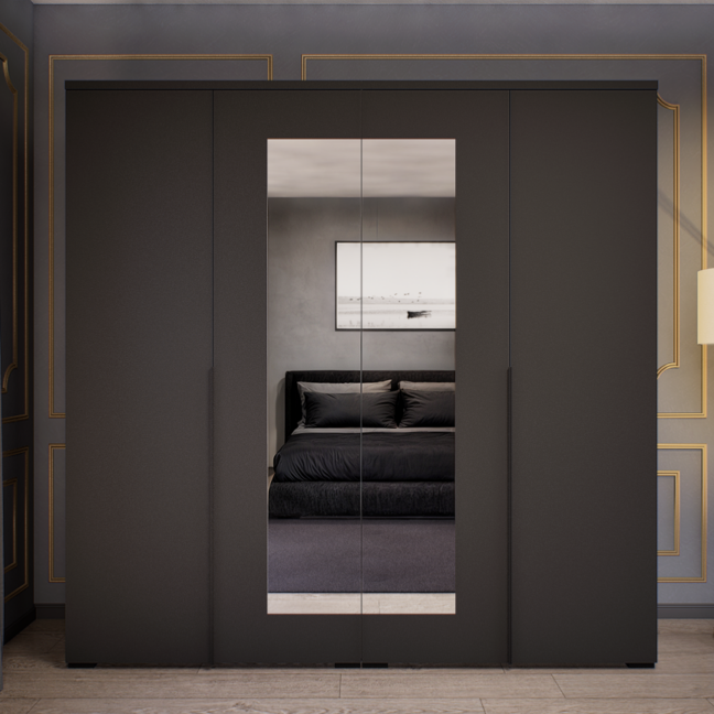 Arvento Gardrób (Antracit) modern