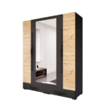 Kardena Gardrób (Antracit-Artisan) modern