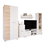 Ventura szekrénysor (Fehér-Sonoma) modern